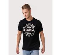 T-shirt Lonsdale Against Racism manche courte noir blanc - XXL