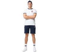 Lonsdale T-shirt Cashendun Blanc/Bleu marine/Rouge XL Homme