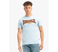 Lonsdale Classic - T-Shirt Sportswear - Homme | Col montant, manches longues avec poignets côtelés, coupe étroite avec fermeture éclair à l'avant, idéal pour les voyages