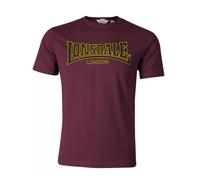 Lonsdale Classic Short Sleeve T-shirt Rouge L Homme