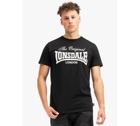 Lonsdale T-shirt Colsbrooke manches courtes Noir Homme L