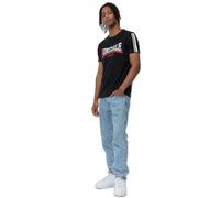 Lonsdale T-shirt à manches courtes Elphin Homme Noir 3XL