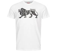 Lonsdale Endmoor Short Sleeve T-shirt Blanc 2XL Homme