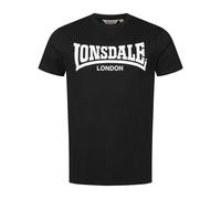 Lonsdale T-shirt Fulwood homme Noir/Blanc Taille 3XL