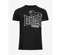 T-shirt Lonsdale Langsett manche courte noir blanc - L