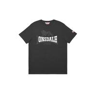 T-shirt Lonsdale Lion Two Tone - anthracite/black/white XXXXL