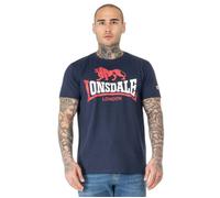 Lonsdale T-shirt Lion Two Tone Bleu marine/rouge/blanc L Homme