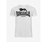 T-shirt Lonsdale Logo manche courte blanc noir - XL