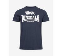 T-shirt Lonsdale Logo manche courte bleu marine blanc - M