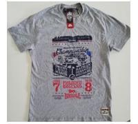 T-Shirt - Lonsdale - Nathan Williams - Gris - Manches courtes - 100% coton M