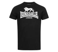 LONSDALE T-Shirt 'St. Erney' noir / blanc, Taille XL