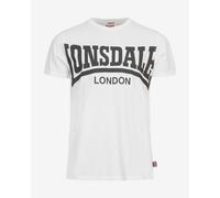 T-shirt Lonsdale York manche courte blanc noir - XXL