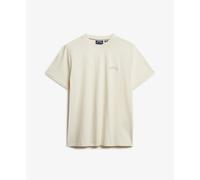 Superdry Essential Logo Loose Fit Short Sleeve T-shirt Beige L Femme