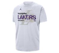T-shirt Los Angeles Lakers Courtside Jordan '85 NBA Statement pour homme Blanc XXL