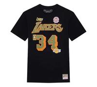 T-shirt Los Angeles Lakers NBA Script N&N Lakers Shaquille O'neal Noir S