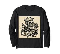 T-Shirt Love The Storm Manche Longue