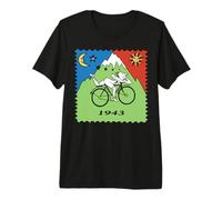 T-Shirt LSD Acid Hofmann Trip pour la Journée du Cyclisme 1943 T-Shirt Haut de Gamme