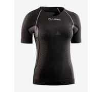 T-shirt Lurbel Cristallo manches courtes noir éclipse violet femme - M