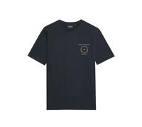 T-shirt Lyle & Scott Athletic Graphic Bleu S