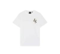 T-shirt Lyle & Scott Dandelion Script Graphic Blanc XL