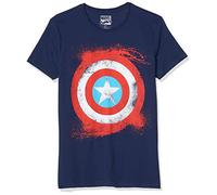 T-Shirt - M Marvel Captain America Bouclier