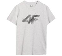 T-Shirt M2257 4F - Light Gray Melange S