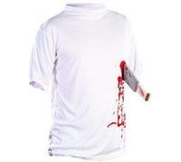 T-Shirt ''Machette dans le ventre'' - taille M G