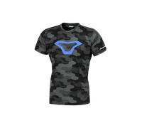 §T-Shirt Macna Dazzle Wing 2.0 Noir-Gris-Bleu§