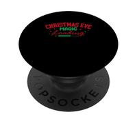 T-Shirt Magique de réveillon de Noël pour Les Vacances PopSockets PopGrip Adhésif