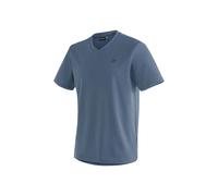 Maier Sports Wali T-Shirt Homme, T-shirt de sport fonctionnel & maillot Homme, Respirant avec col en V pour la randonnée, la gym & les loisirs