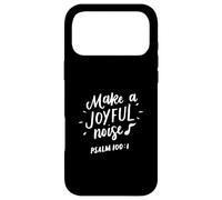 T-Shirt Make a Joyful Noise Psaume 100, Cadeaux chrétiens Coque pour iPhone 17 Pro Max