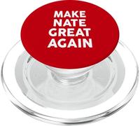 T-Shirt Make Nate Great Again 2024 Nom Nates PopSockets PopGrip pour MagSafe