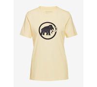 T-shirt Mammut Core Classic manches courtes jaune blanchâtre femme - L