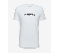 T-shirt Mammut Core Logo à manches courtes blanc noir. - M