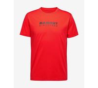T-shirt Mammut Core Logo manche courte rouge noir - XL