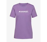 T-shirt Mammut Core manches courtes lilas femme - L