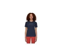T shirt mammut selun fl logo bleu femme