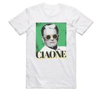 T Shirt Man Trash Italian MALGIOGLIO ciaone Love Fun Ice Cream