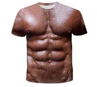 T-Shirt Manche Courte Unisexe Motif 3D Imprimé Décontracté Tops Graphic Tees Femmes Hommes Halloween T-Shirt Muscle Homme Chemise 3D Bande Dessinée Imprimé Casual T-Shirt
