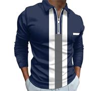 T Shirt Manche Longue Homme Slim Fit Stylé Zippé Montant Appartient Epais Team Polaire Pastel Supima Monde The Anime 1962 Rayures Personnes Paillettes Tricoté Italien Alsacien