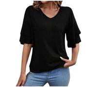 T Shirt Manche Longue Paillette Chic Jeans Tendance Uni Bio Voile Esthéticienne Émeraude Future Moi Froufrou Vie Canard Personnalisable Ecossais Plissé Quoi Hippy Status