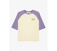 T-shirt manches 3/4 femme Quiksilver Bridge End Blanc XS