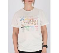 T-Shirt Manches Courtes Adulte Pokémon imprimé Dos coloré Evoli évolutions prismatiques - 100% Coton - Blanc (FR/ES, Alpha/Lettres, M, Taille Normale, Taille Normale, Blanc)