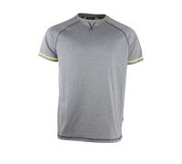 T-shirt manches courtes anti UV LABYRINTHE GRIS ACIER - LMA LEBEURRE - 9300 XXL
