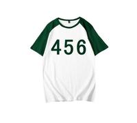 T-shirt manches courtes - CHAKS - THE GAME N°456 - Blanc - Polyester - Homme M