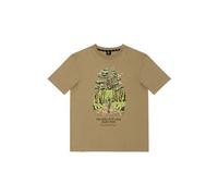 T shirt manches courtes ciele ortshirt wallace lake road marron unisexe