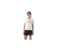 T shirt manches courtes compressport podium blanc femme
