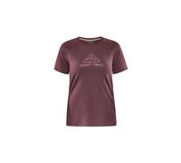T shirt manches courtes craft adv trail wool rouge femme