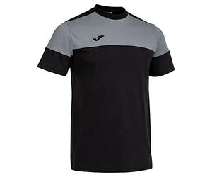 T-Shirt Manches Courtes Crew v Noir Gris