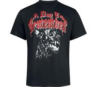 T-Shirt Manches courtes de A Day To Remember - Hound - S à XL - pour Homme - noir M